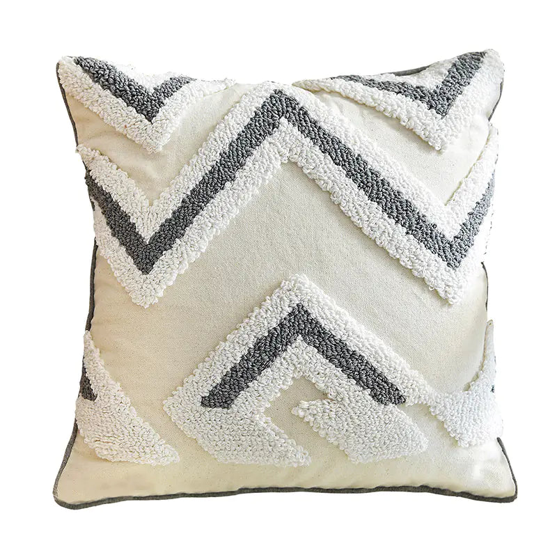 Retro Tufted Wind Cushion Pillow for Sofa
